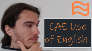 CAE use of english 