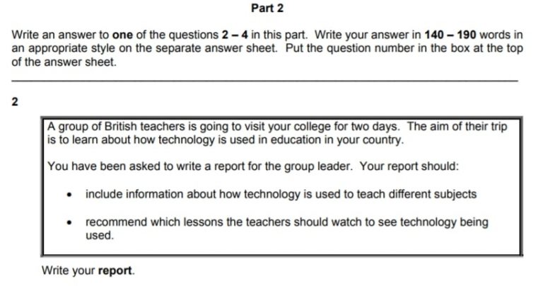FCE Report Writing | 1 Way To Pass the B2 First Certificate