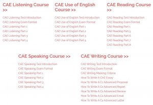 cae courses