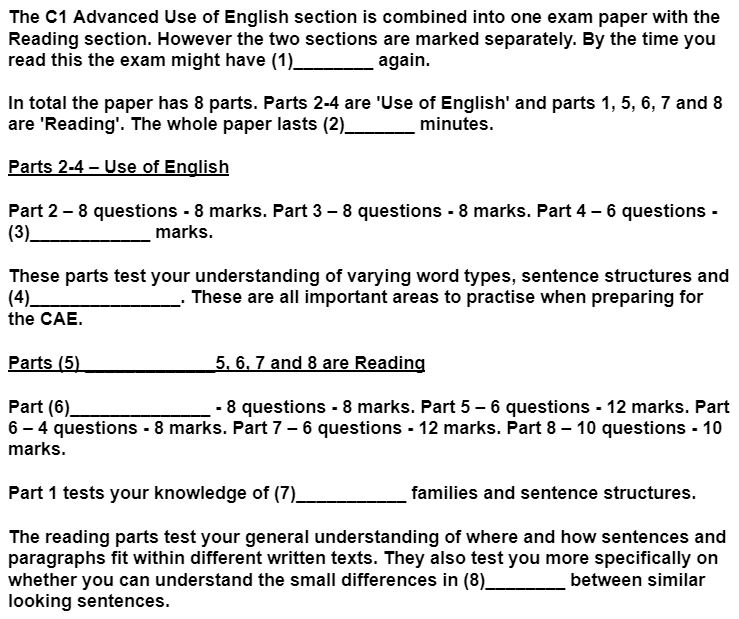 ACADEMIC WRITING AND CONFERENCE PAPERS ENGLISH C1